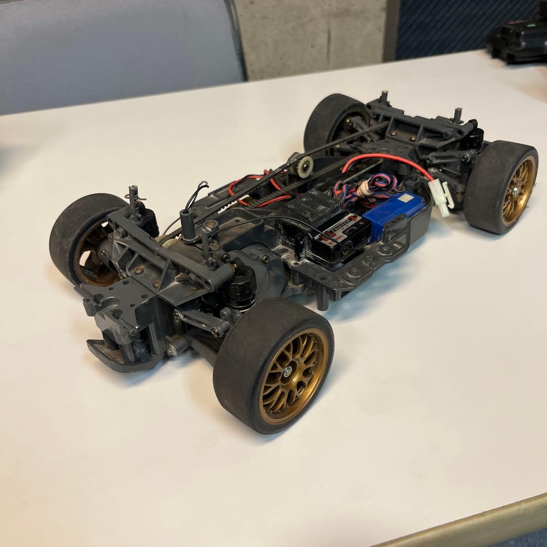 ポルシェ911GT1 TA03R-S プロポ、サーボ付ジャンク部品取りにて