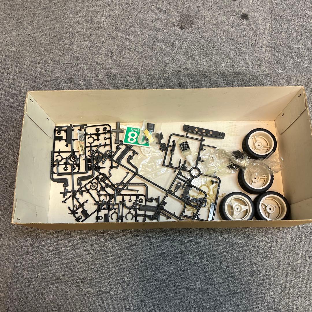 ポルシェ911GT1 TA03R-S プロポ、サーボ付ジャンク部品取りにて