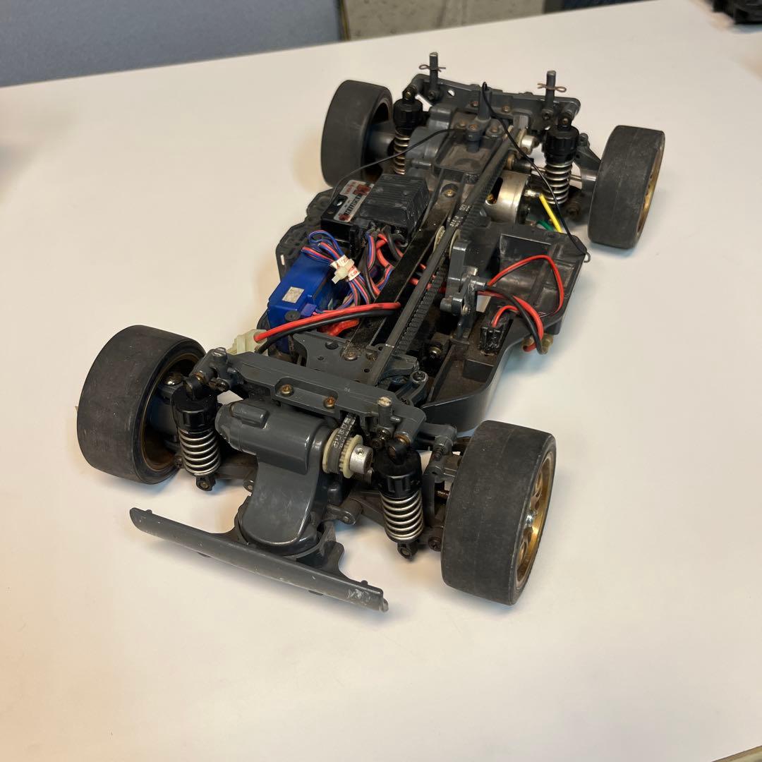 ポルシェ911GT1 TA03R-S プロポ、サーボ付ジャンク部品取りにて