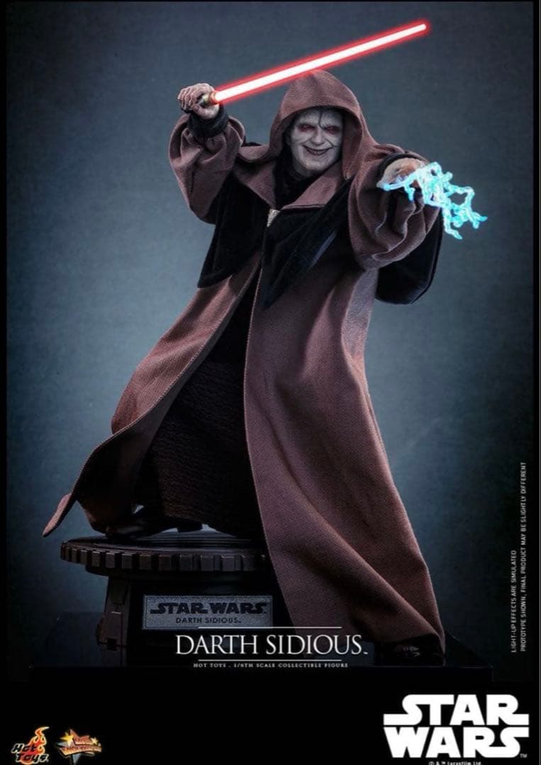 ホットトイズ MMS745 ダース・シディアス1/6 Darth Sidious