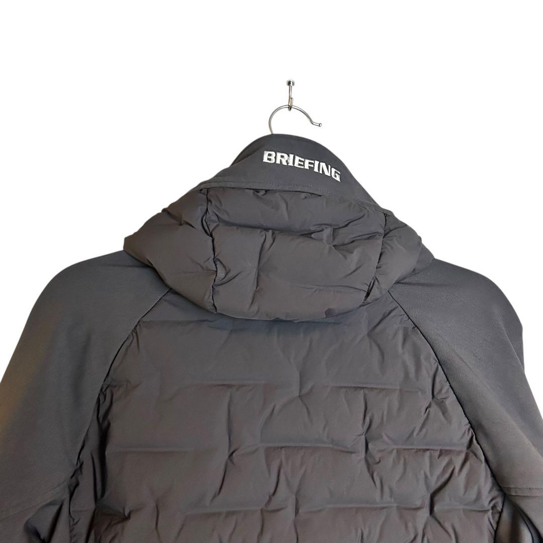 BRIEFING GOLF HYBRID DOWN SETUP チャコールグレー