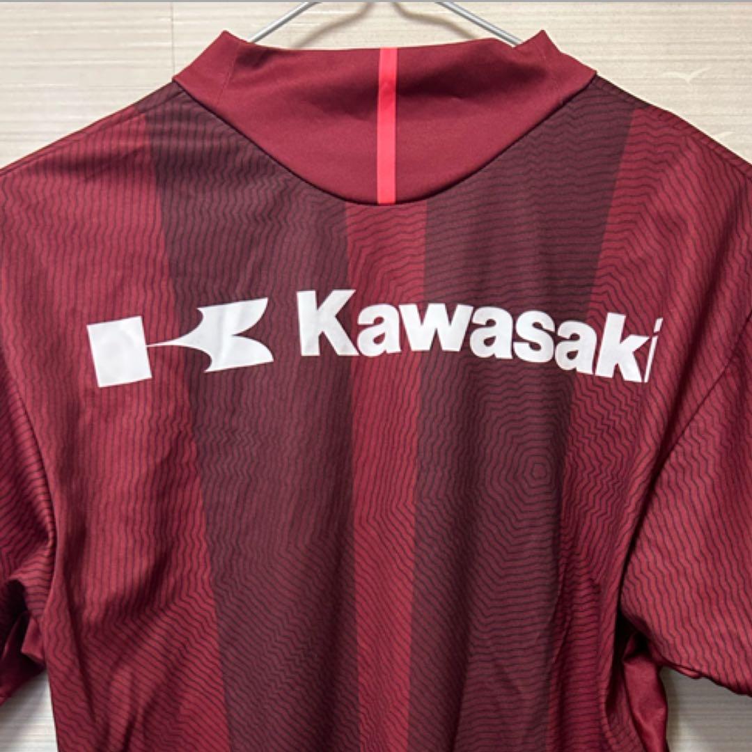 ユニフォーム ヴィッセル神戸 Tシャツ 半袖 無地 アシックス asics L