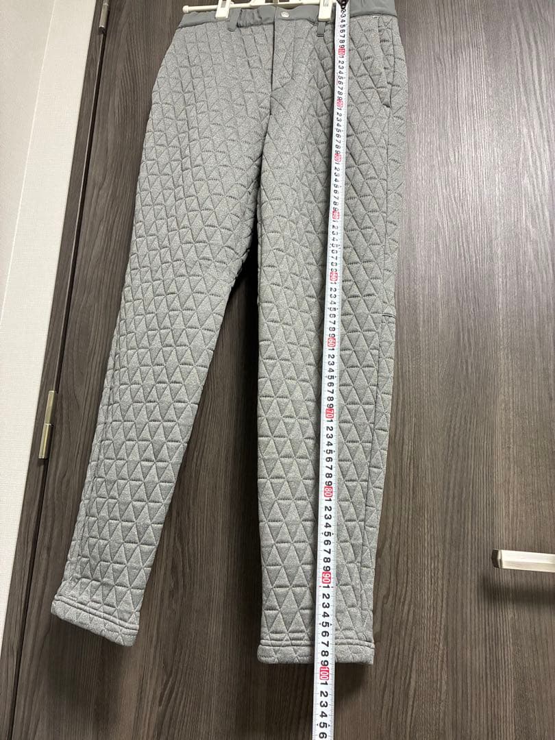 ※α※TRAVISMATHEW グレー キルティング メンズパンツ
