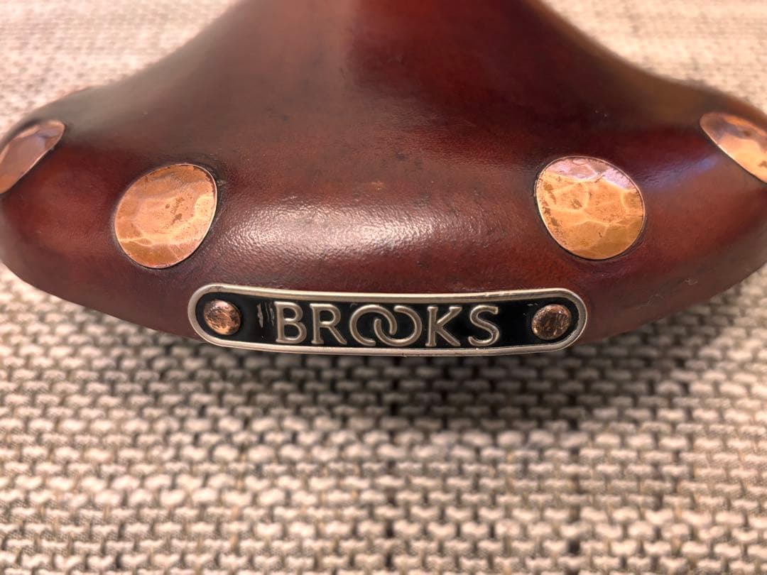 ブルックス　革サドル　チームプロフェッショナル　レザー　ブラウン　BROOKS
