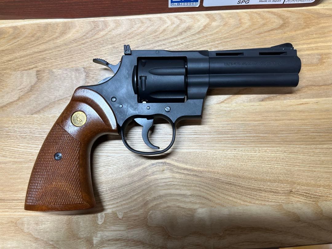 コルトパイソン　タナカ　モデルガン　未発火