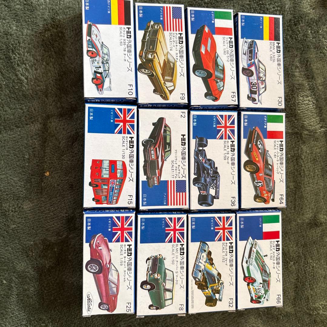 O*。様 TOMICA ミニカー 12台セット 日本製