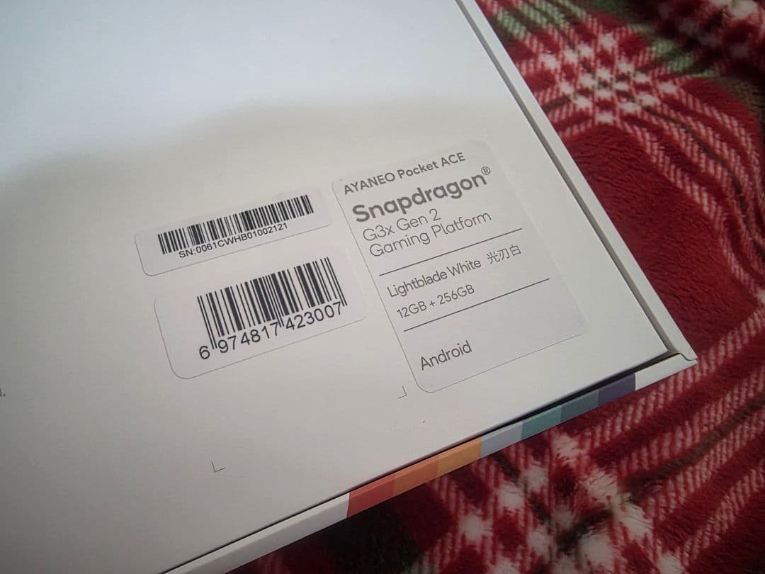 ayaneo Pocket ACE ホワイト 12GB/256GB