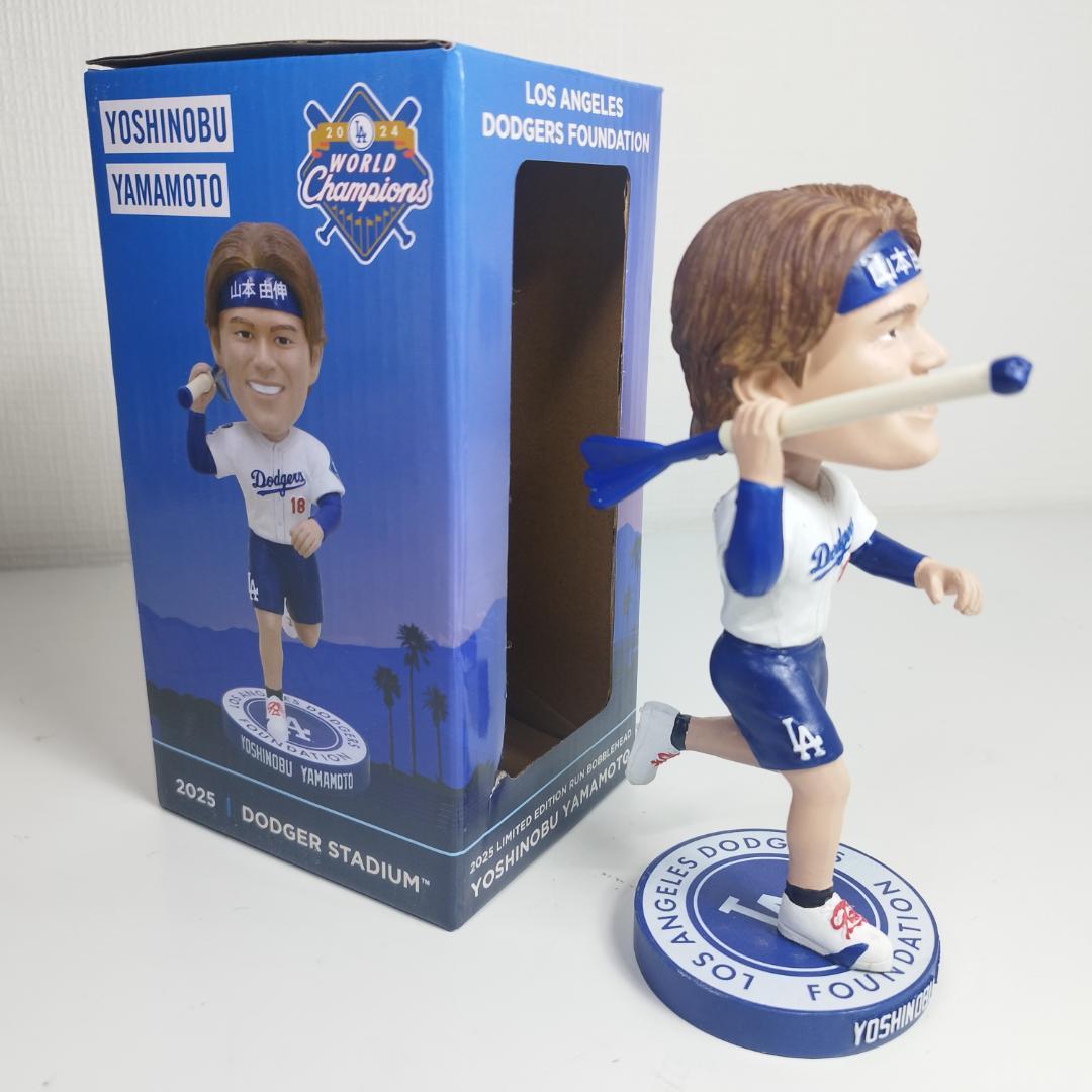 山本由伸 ドジャース サンセットラン ボブルヘッド ピッチャー バブル IE21