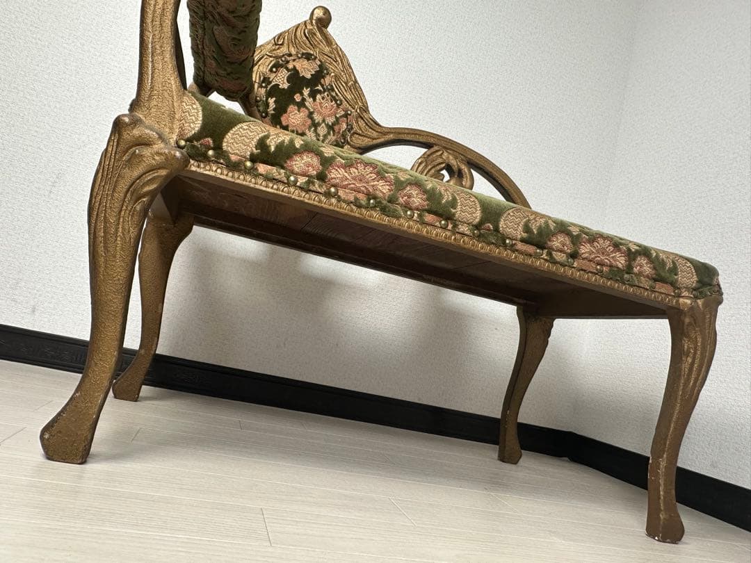 ヴィクトリアン様式 アンティーク ソファ チェア ベンチ ※i1※