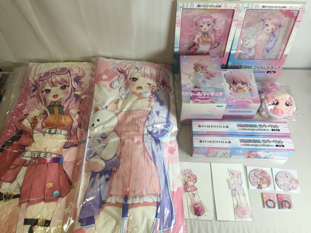 HIMEHINA田中ヒメのみ GiGO コラボ 全13種+2 アクリル 缶バッジ