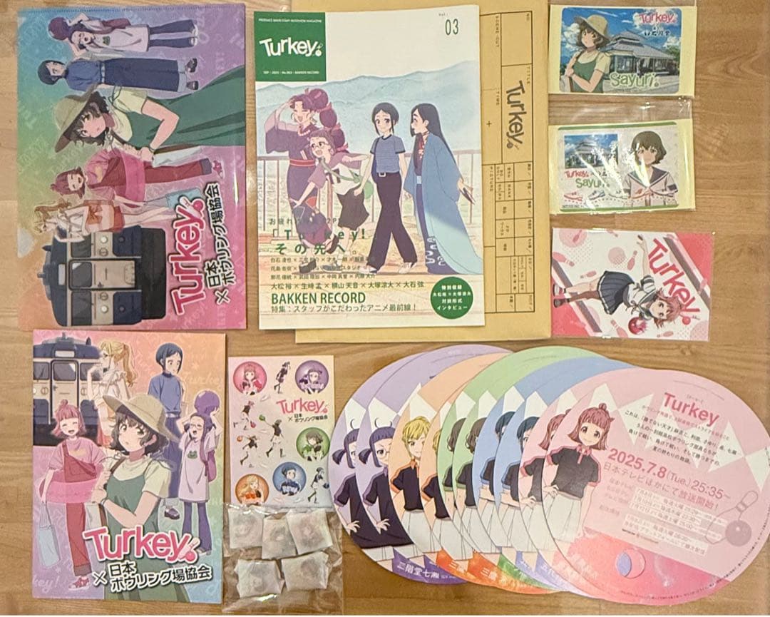 Turkey! キャラクターグッズセット9点（五代利奈多め）