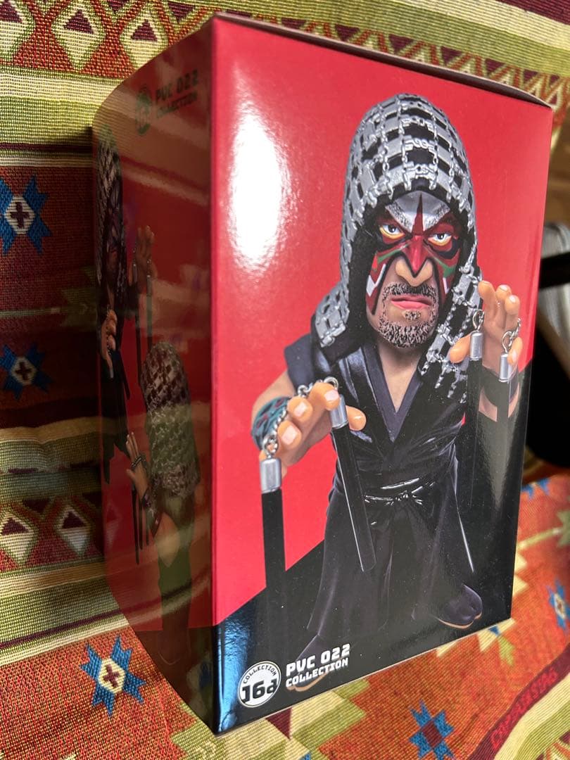 絶版！16dソフビコレクション★ザ・グレートカブキ（通常版）全日本プロレス