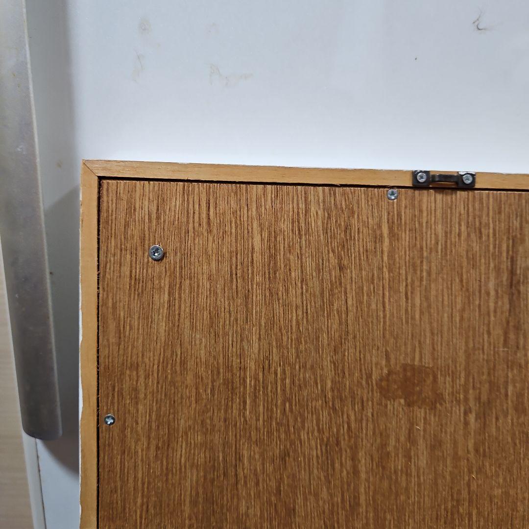 加藤將信　「クラゲが押し寄せた日」　抽象油彩画　手作り、白のフレーム１０号