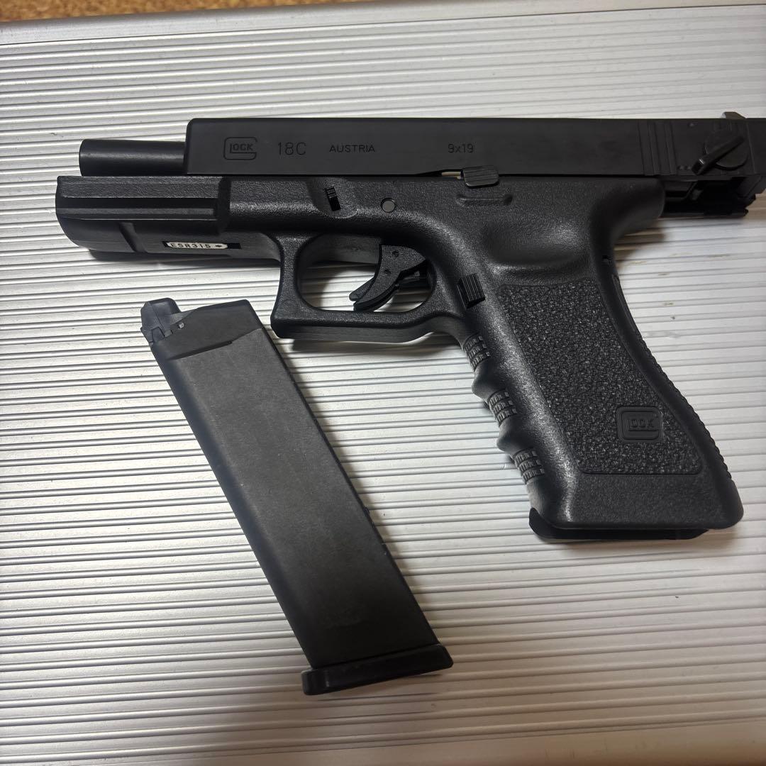 Glock 18C ガスガン ブラック マガジン付き 東京マルイ