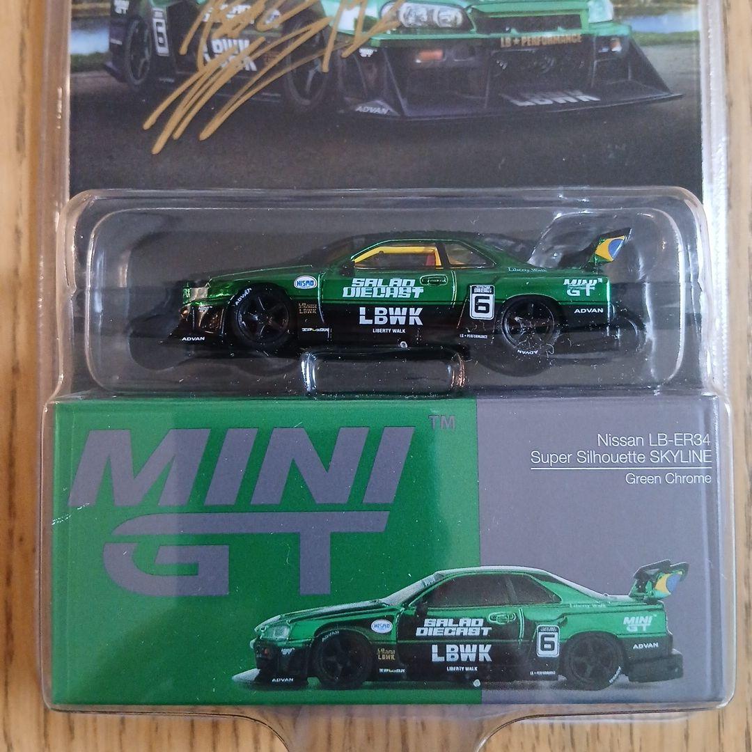 MINI GT Nissan LB-ER34 ダイキャストミニカー