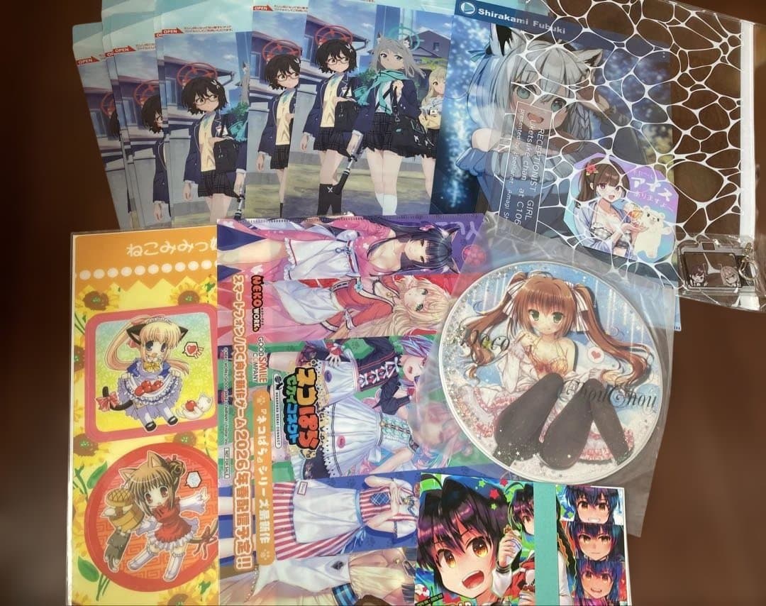 美少女系　漫画・アニメ雑貨　まとめ売り　110サイズ