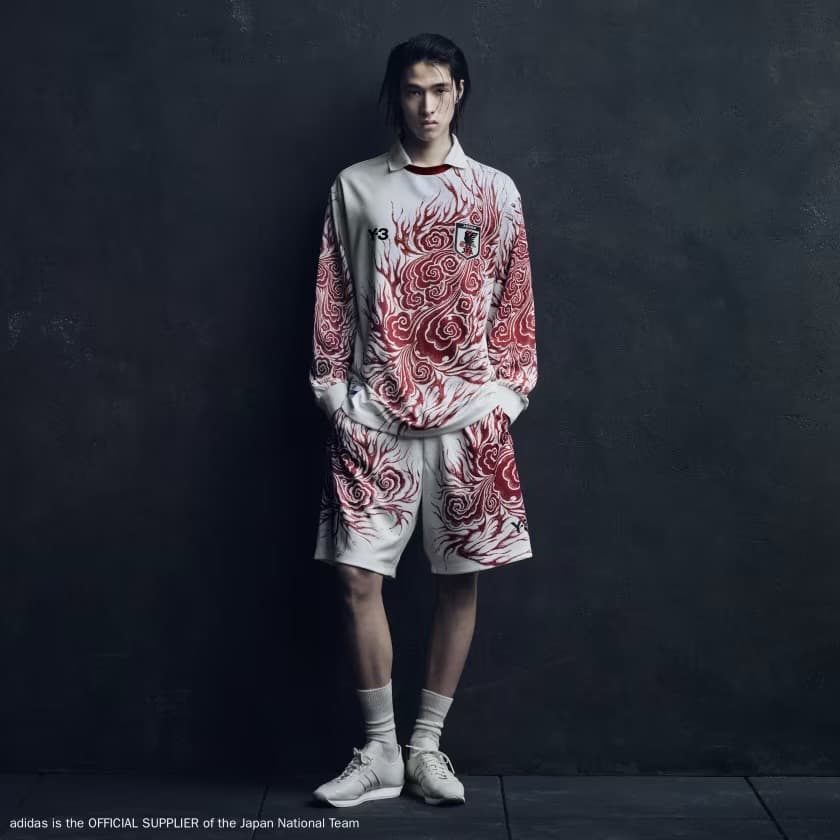 Y-3 Adidasアディダス JFA日本代表 長袖シャツ＆ショーツ上下 新品
