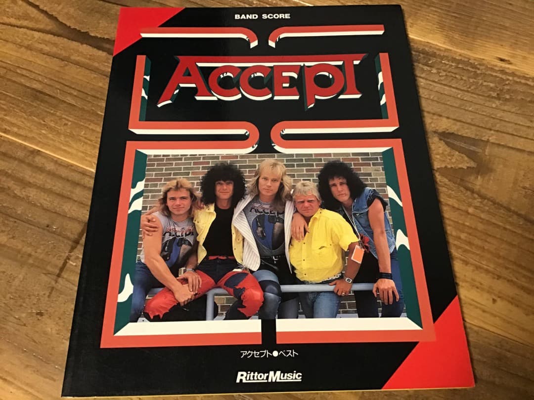 ★楽譜/アクセプト/ACCEPT/ベスト/タブ譜/バンドスコア