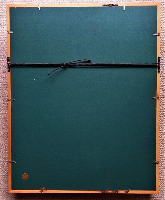 森崎幸　独立美術協会会員　タイトル「アンティークドール」　Ｐ8号　油彩　額装