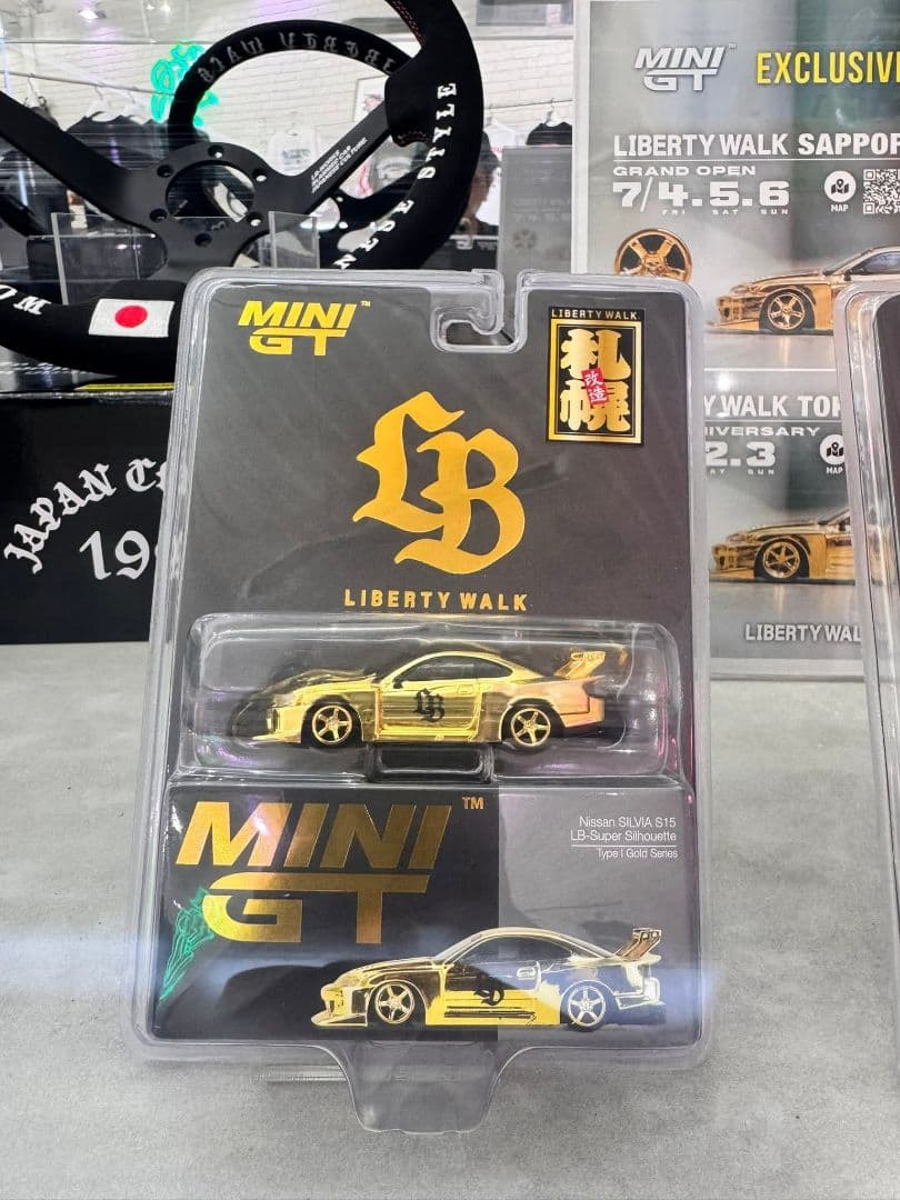 リバティウォーク ミニ LBWK ゴールド LBS15。