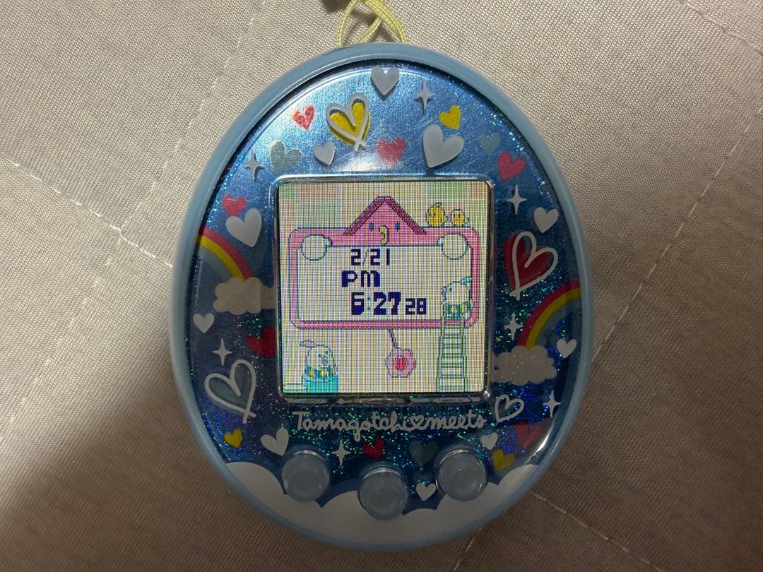 たまごっちみーつ メルヘンみーつver. ブルー ストラップ付き