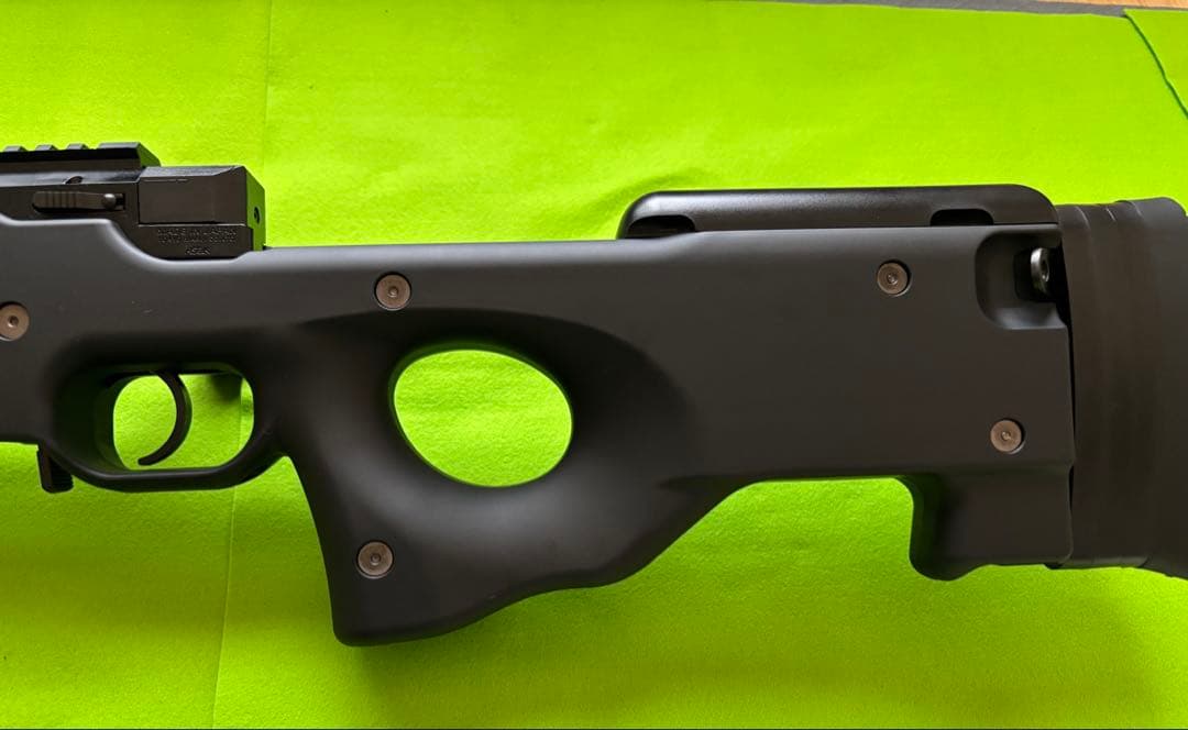 （赤色）東京マルイ エアガン L96 AWS ブラック