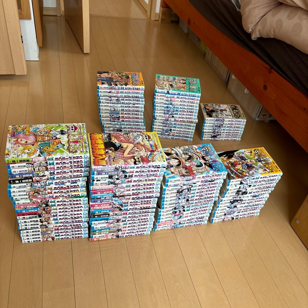 ONE PIECE 1巻から104巻と106巻