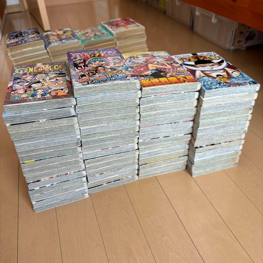ONE PIECE 1巻から104巻と106巻
