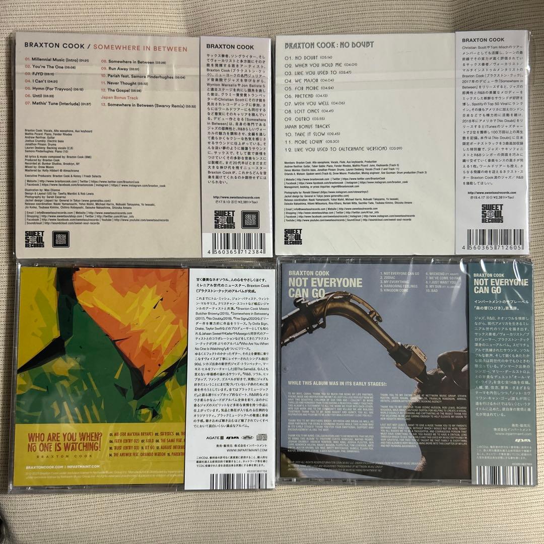 【美品4枚セット】 Braxton Cook ブラクストン・クック