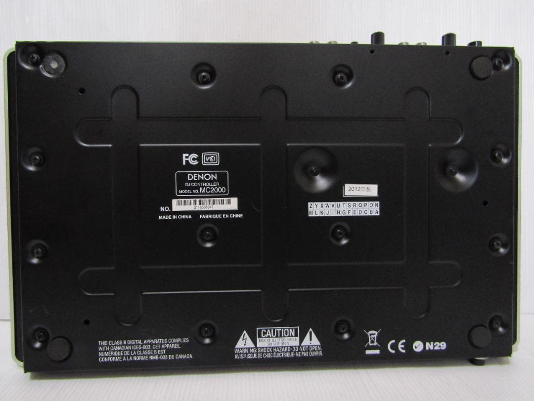 T0565 DENON デノン MC2000 USB MIDI DJ