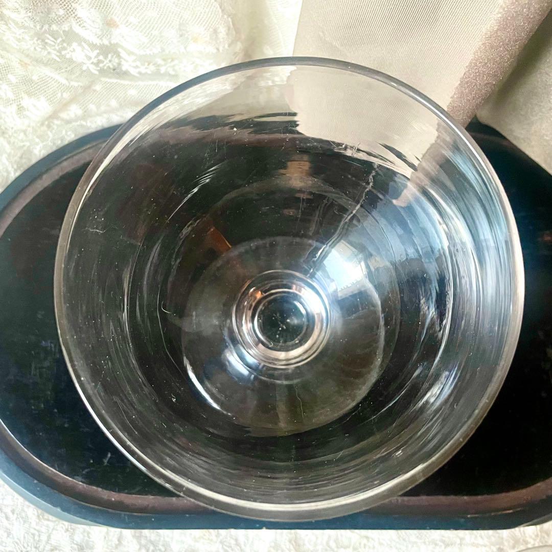 大きな蓋付きガラスボンボニエール　お菓子入れ19世紀店舗什器フランスアンティーク