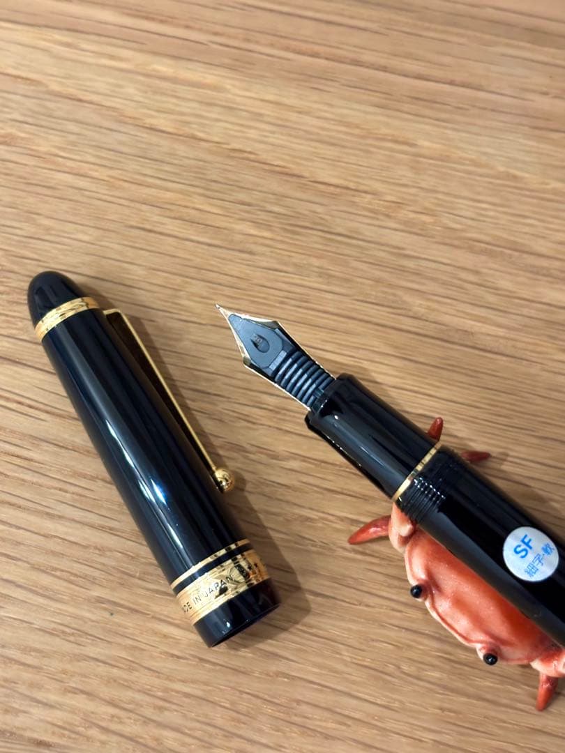 パイロット万年筆 カスタム743 SF 細字軟