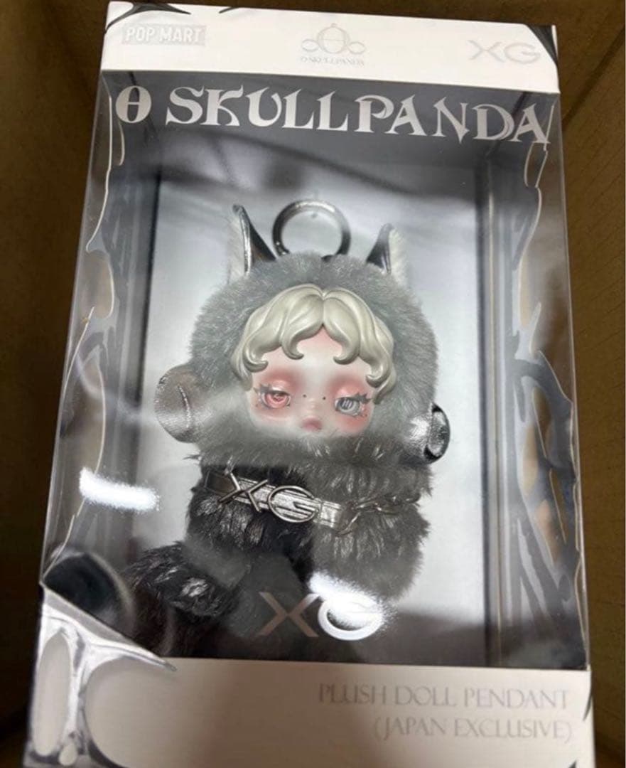 新品未開封　SKULL PANDA XGコラボ ぬいぐるみ
