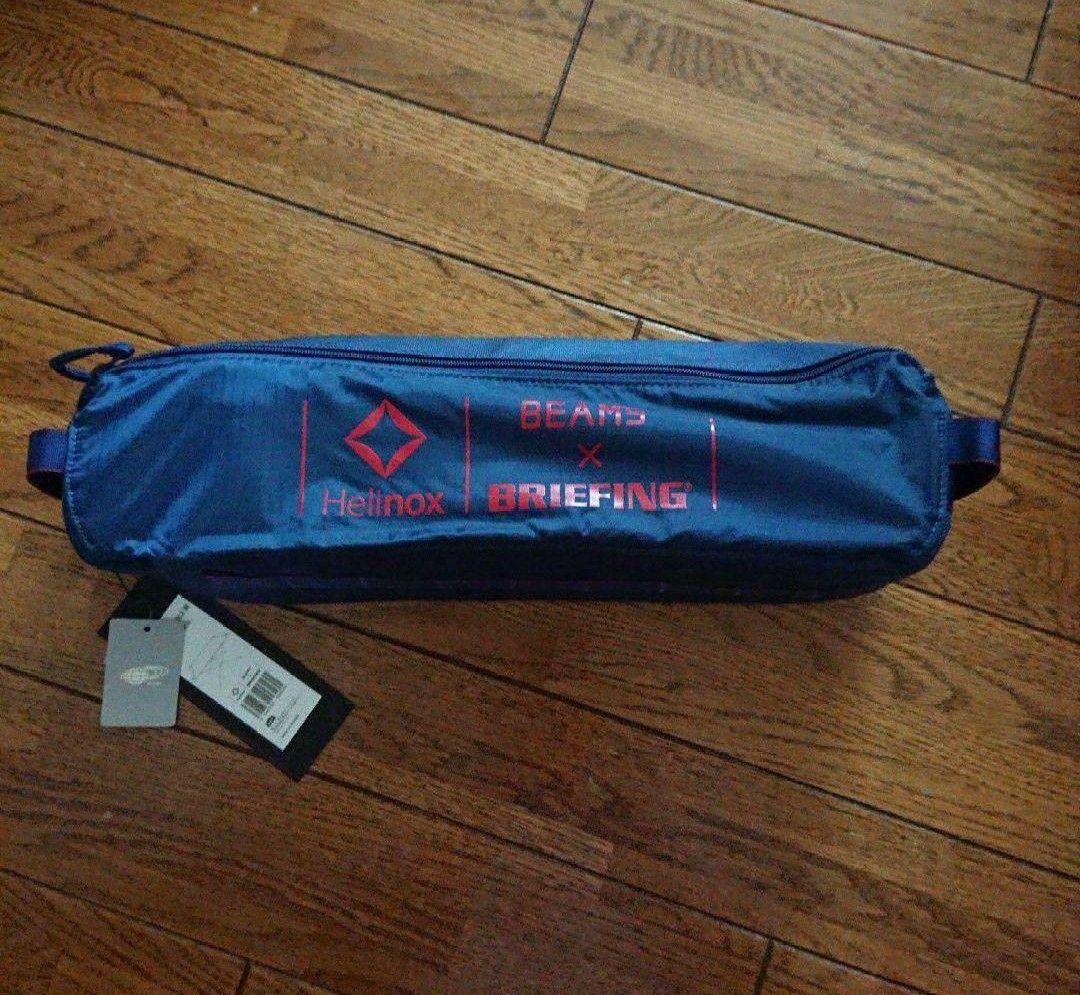 ヘリノックス×ビームス×ブリーフィングタクティカルテーブルネイビー×レッド