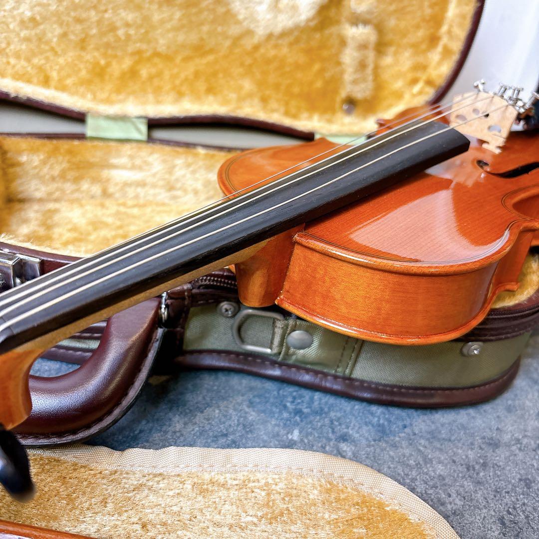 【美品】 Suzuki スズキ バイオリン No.330 1/8 1988年