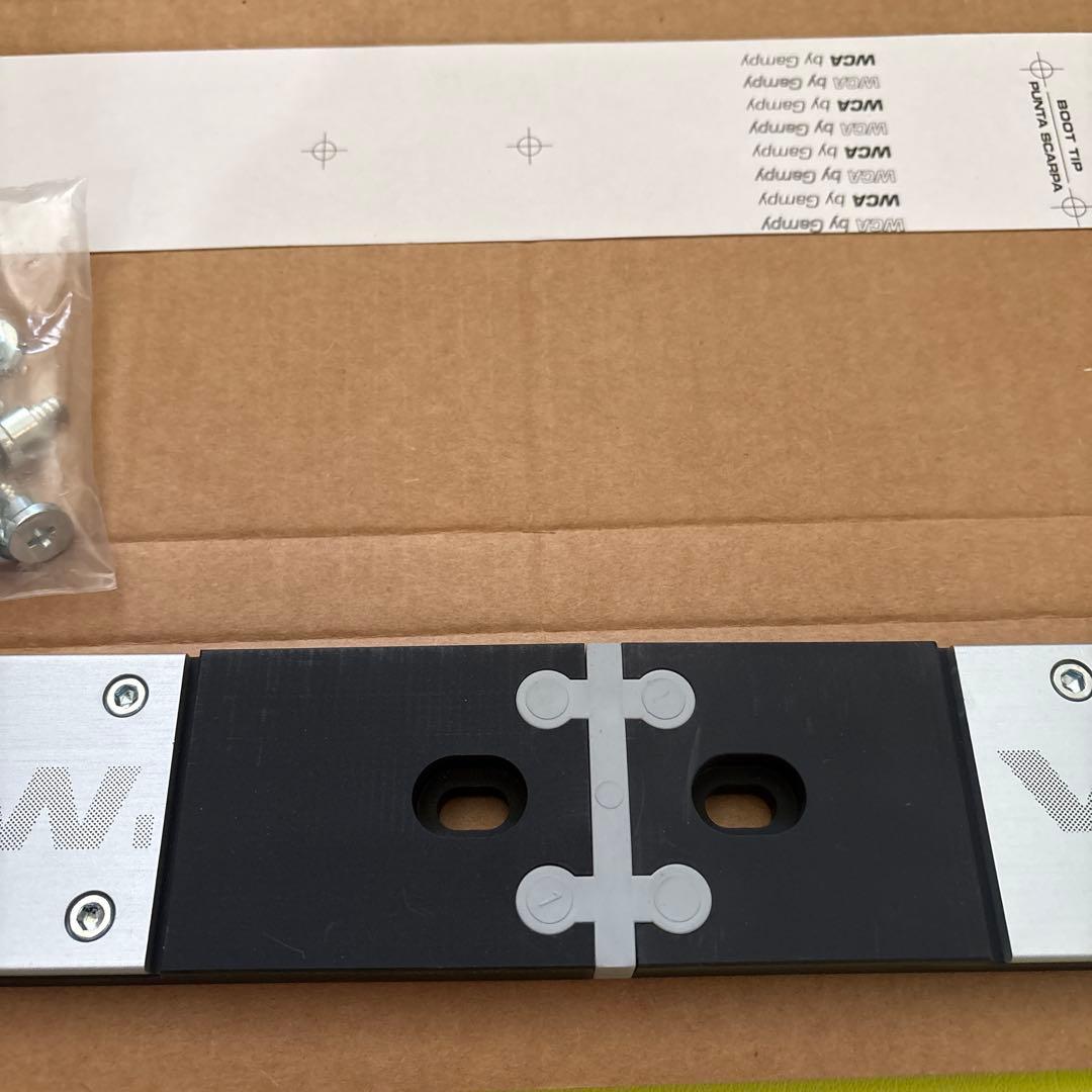 新品VIST スキー用 アルミ製プレート