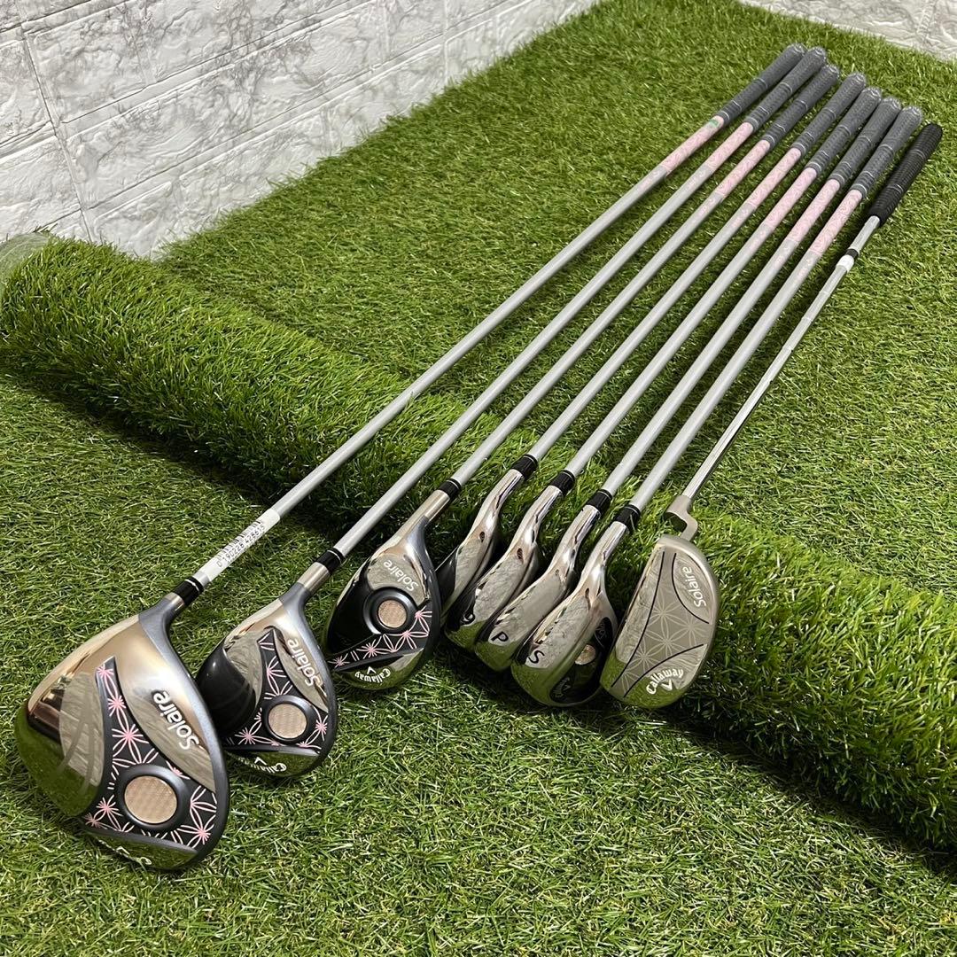 極美品 ゴルフクラブ レディース セット ソレイル 最新 現行モデル 8本 L