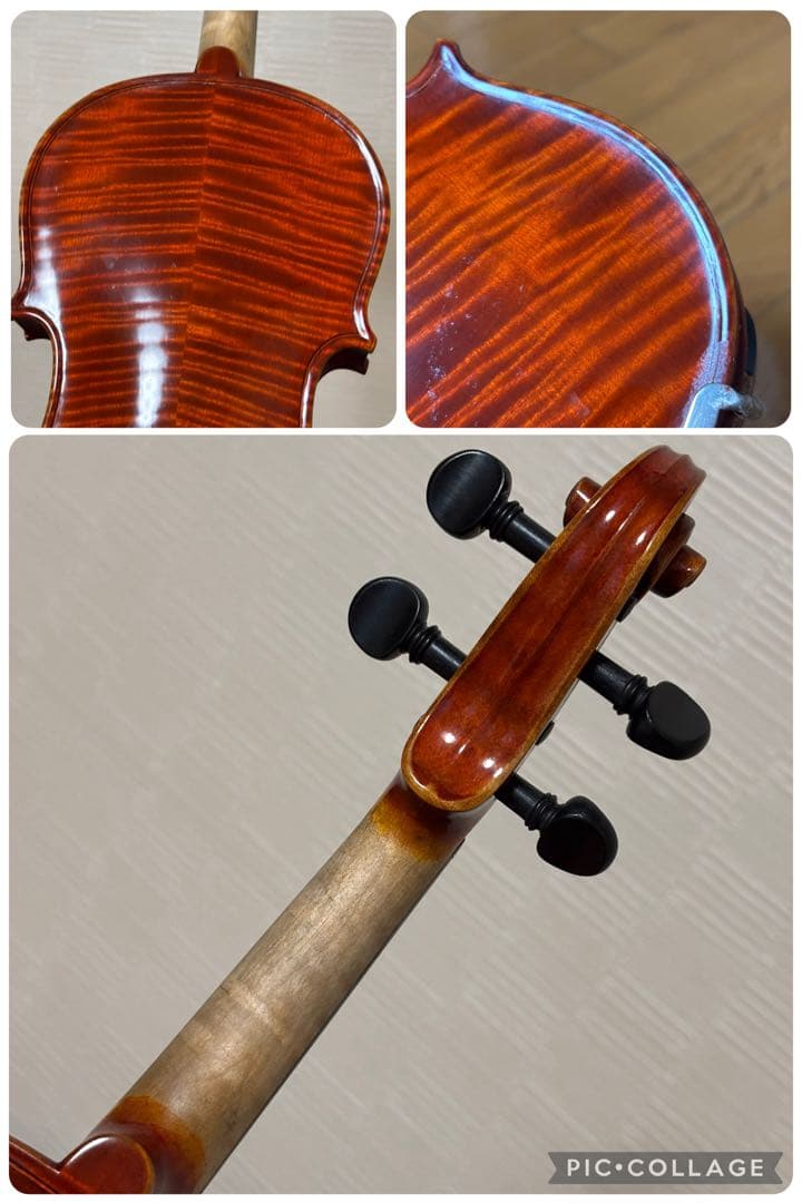 【替え弦付き】スズキ　バイオリン　No.330 1/8 2005年　虎杢