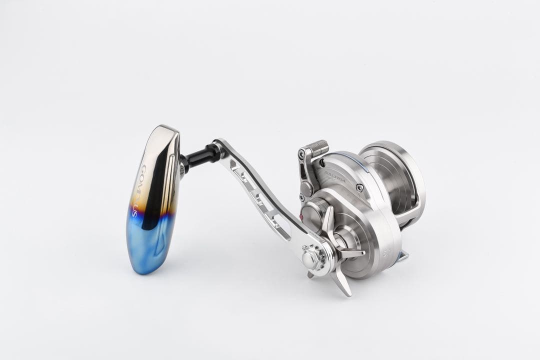 ゴメクサス パワーハンドル チタンノブ ダイワ・アブ、一部シマノ用