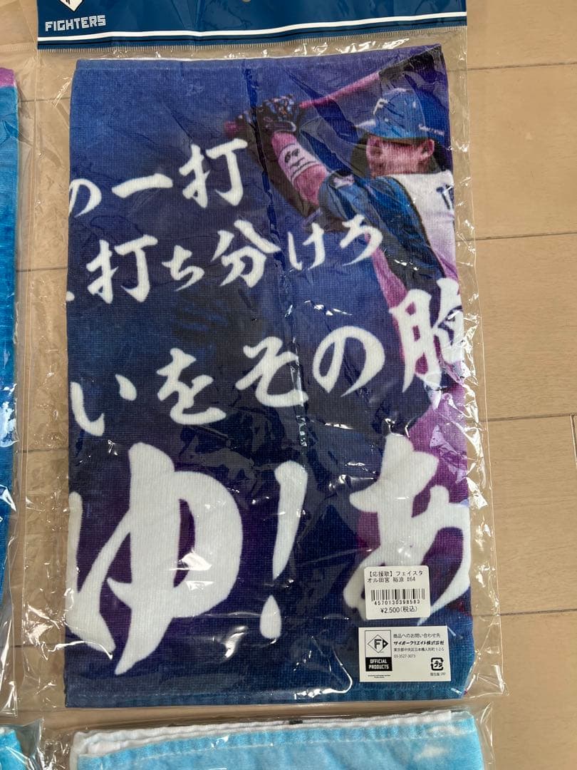 田宮裕涼 フェイスタオル10枚 まとめ販売