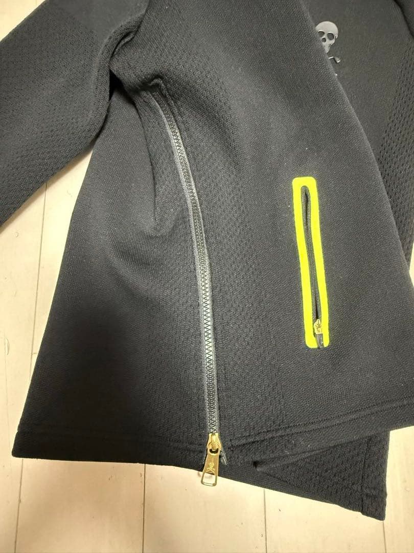 MARK&LONA★40サイズ★防寒ニットセットアップ★レディース黒