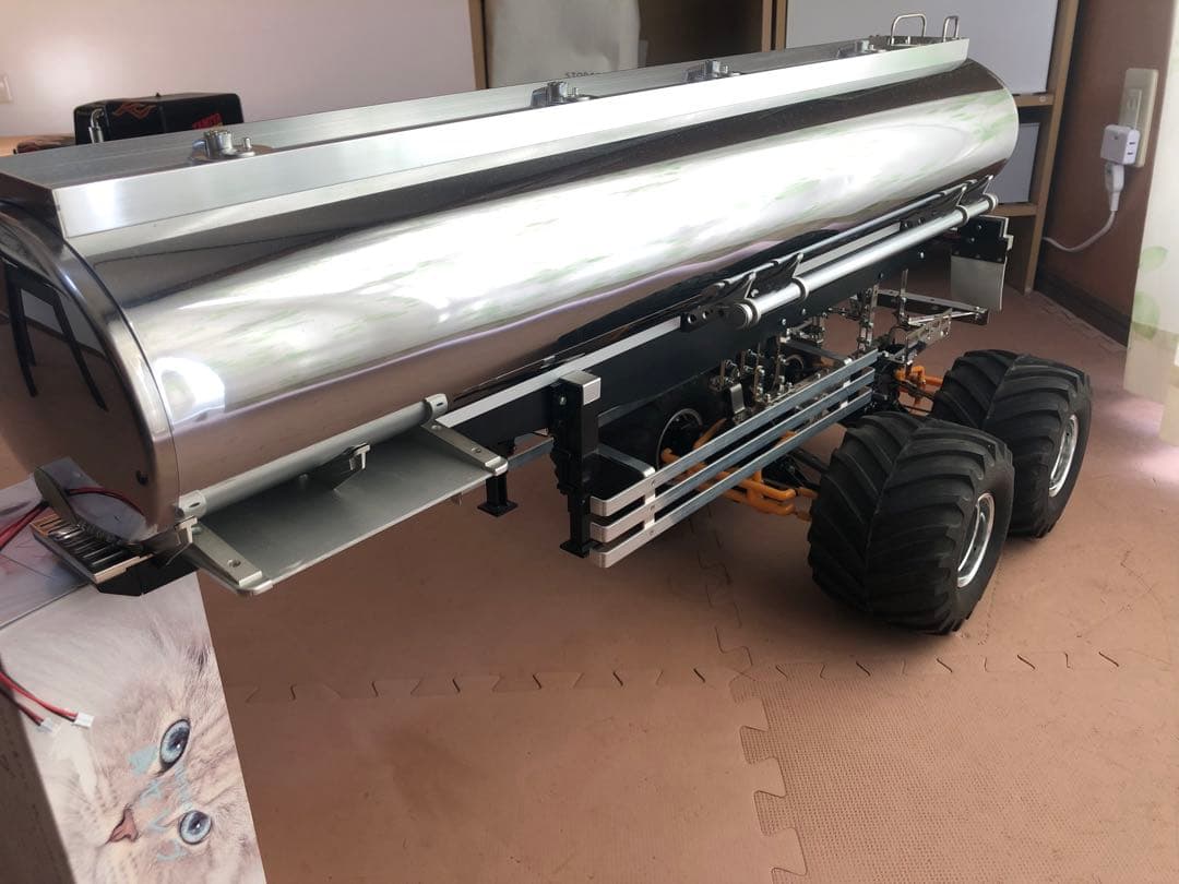 タミヤ ブルヘッド クラッドバスター 専用 4輪 タンクローリー 自家製 送料込