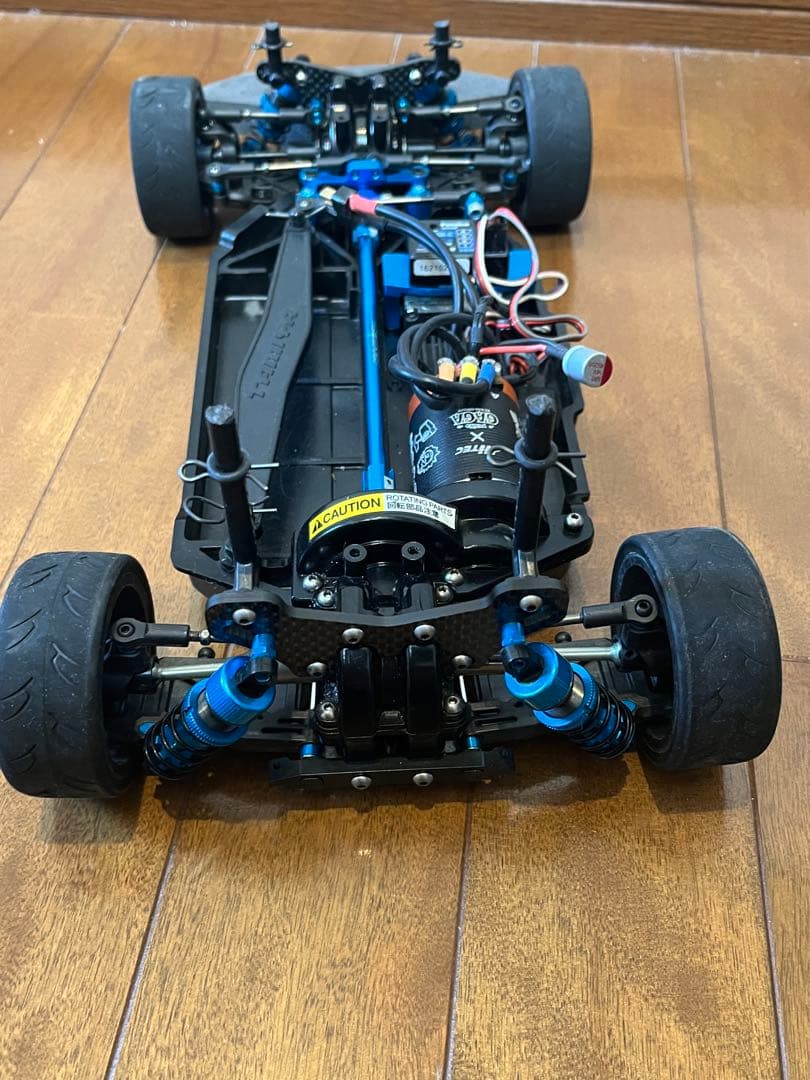 タミヤ tt-02 SRX仕様AUTECH Zボディ付き