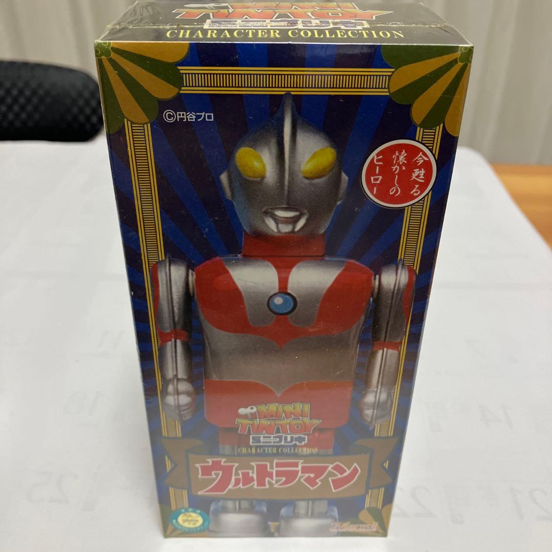 ミニブリキ　ウルトラマン　ウルトラセブン　ゲッターロボ　三体 未開封　珍品レトロ