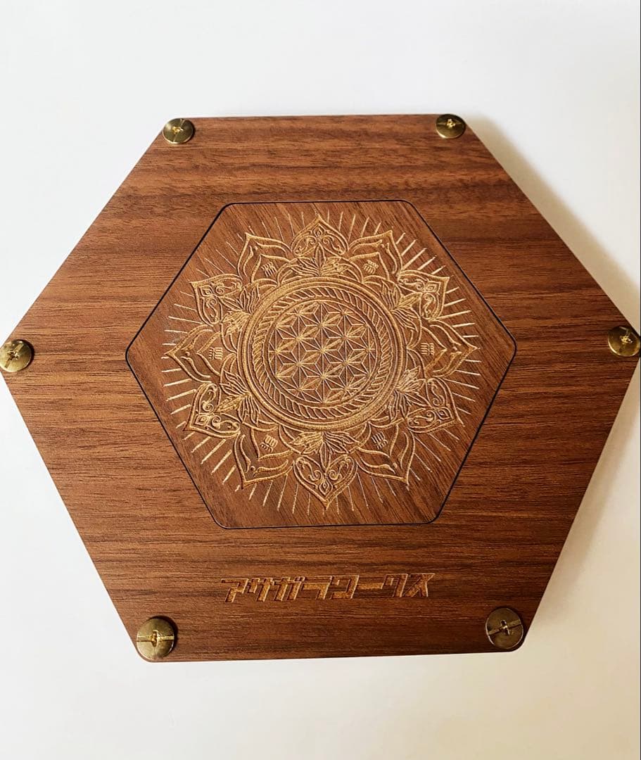 【希少！極美品！】asagara worksアサガラワークス LEDコースター