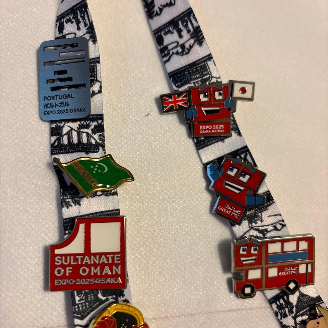 【公式】【正規品】大阪関西万博 ピンバッジ　いろいろセット