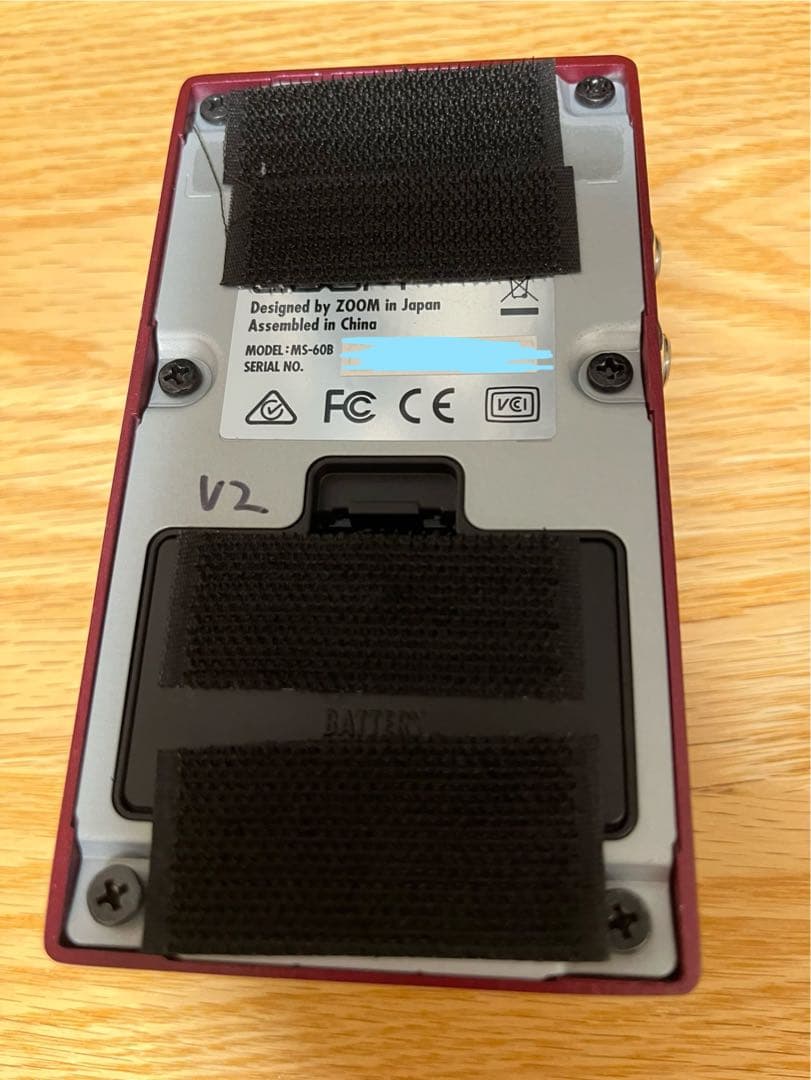 【本日発送可！】ベースマルチエフェクターZOOM MS-60B ModV2