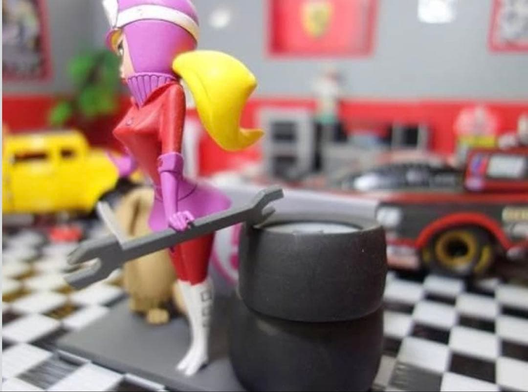 【希少】ペネロペ・ピットストップ & マットリー ミルクちゃん&ケンケン