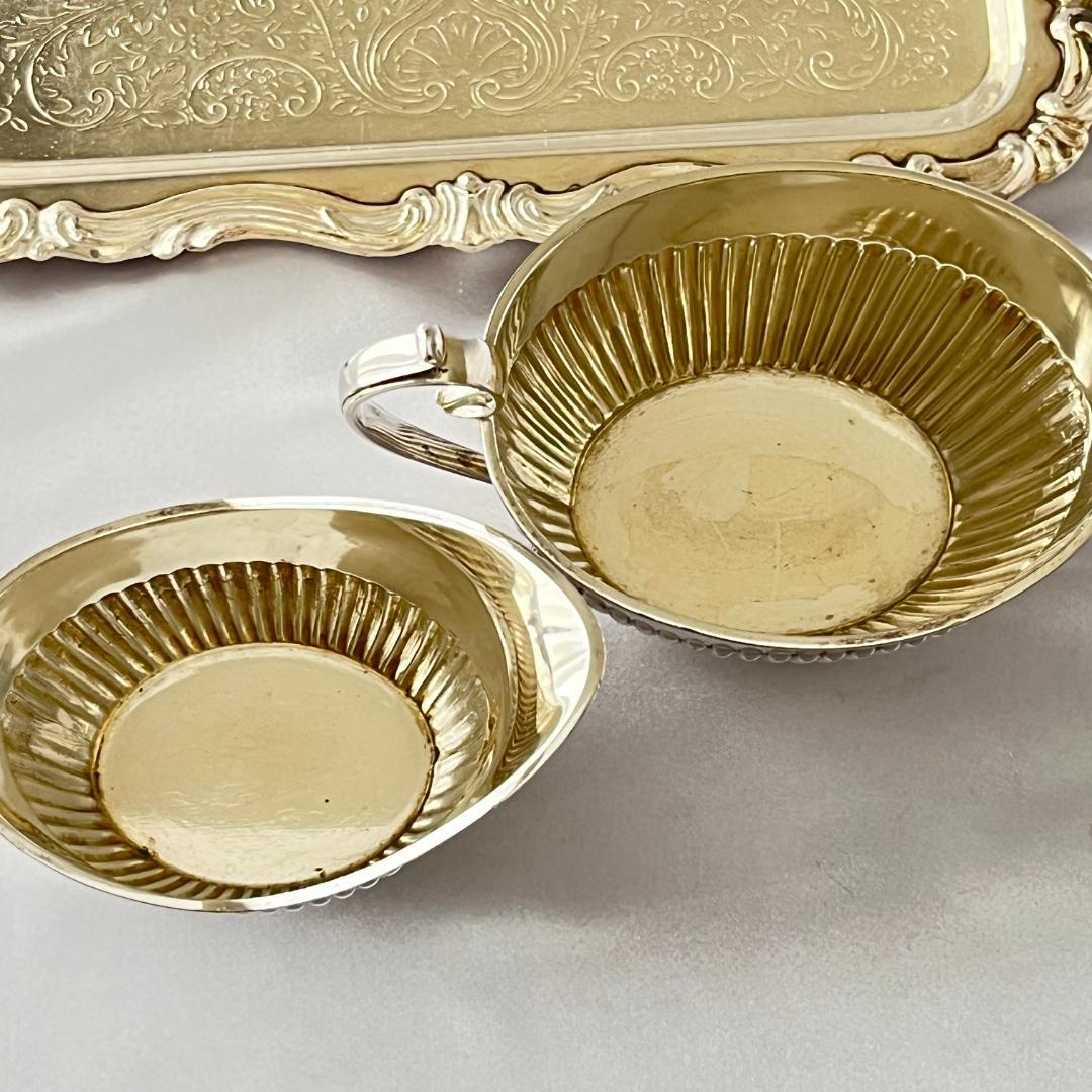 【Mappin & Webb】ミルクジャグ/シュガーボウルマッピンアンドウェッブ