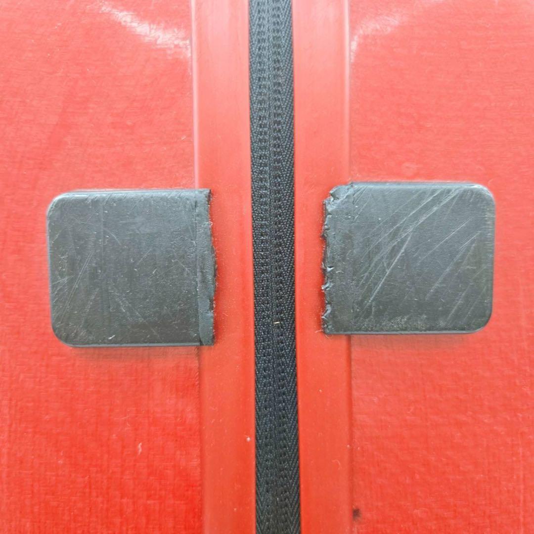 【良品】Samsonite サムソナイト スーツケース スピナー81 レッド